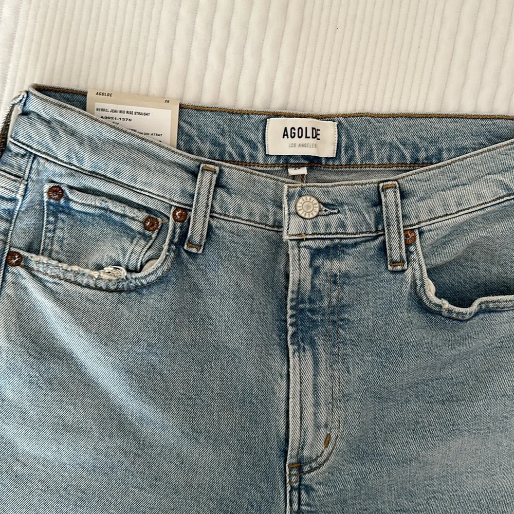 Agolde Merrel Jean Mid Rise Straight - Picture 6 of 8